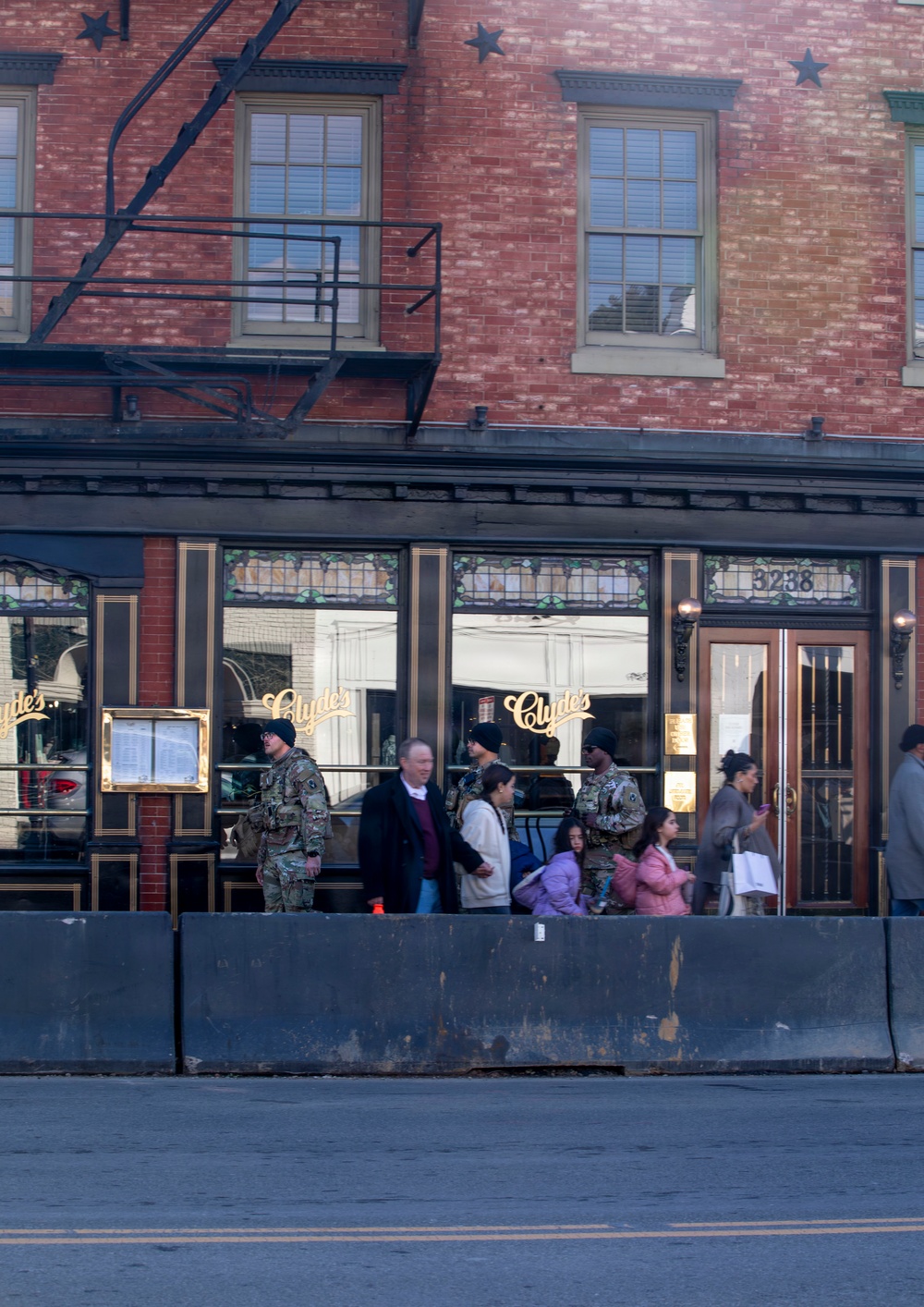 National Guard Soldiers Conduct Presence Patrol in Neighborhoods and Metro Stations around Washington, D.C.