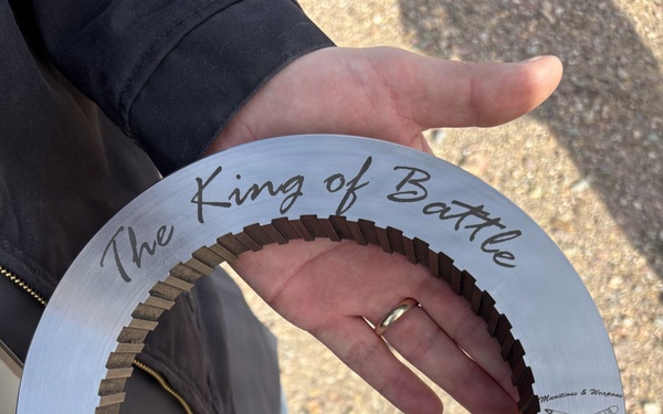 Munitions and Weapons Division’s Badge of Artillery