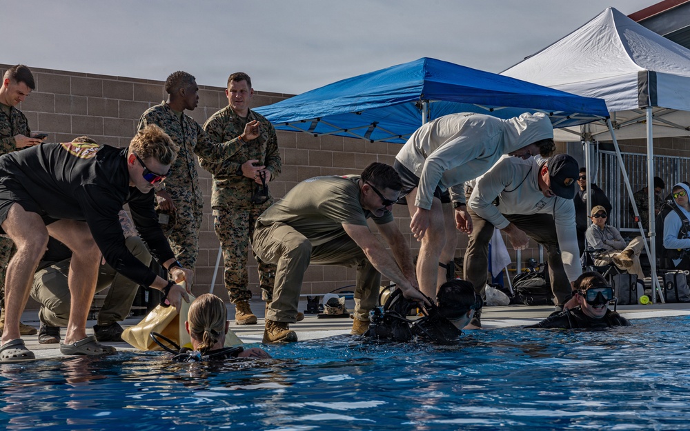 Readiness Doesn’t Stop at Sea Level: 7th ESB Conducts Underwater Training