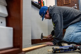 Burst pipe in base’s busiest building prompts relocations during repairs