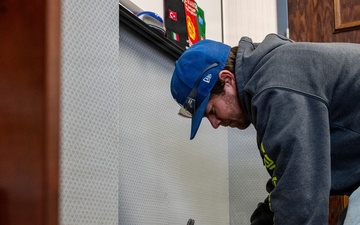 Burst pipe in base’s busiest building prompts relocations during repairs