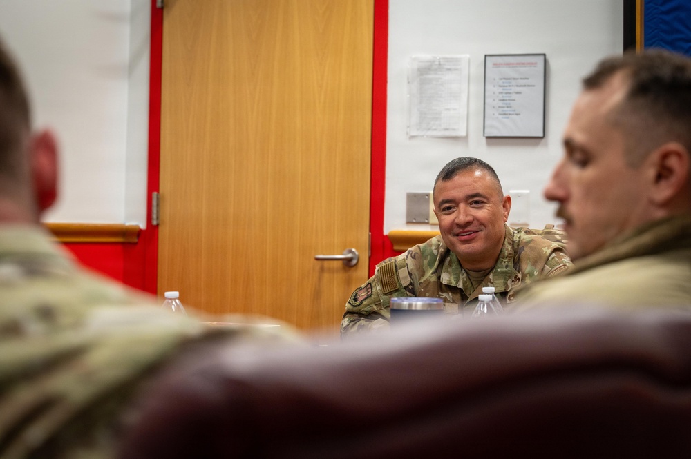 317th AW welcomes 18th AF command chief