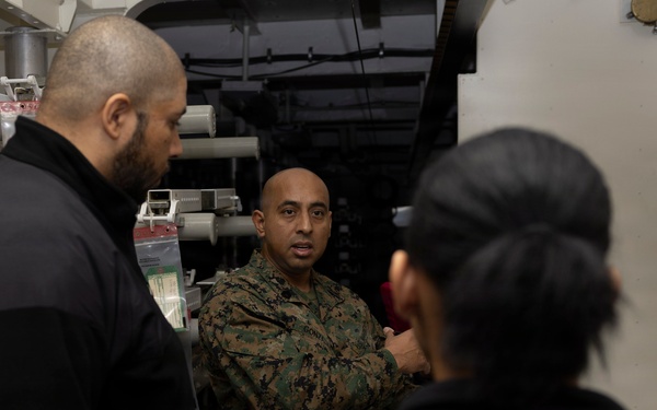 USS KEARSARGE CONDUCTS Aviation Material Inspection