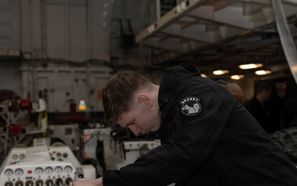 USS KEARSARGE conducts Aviation Material Inspection
