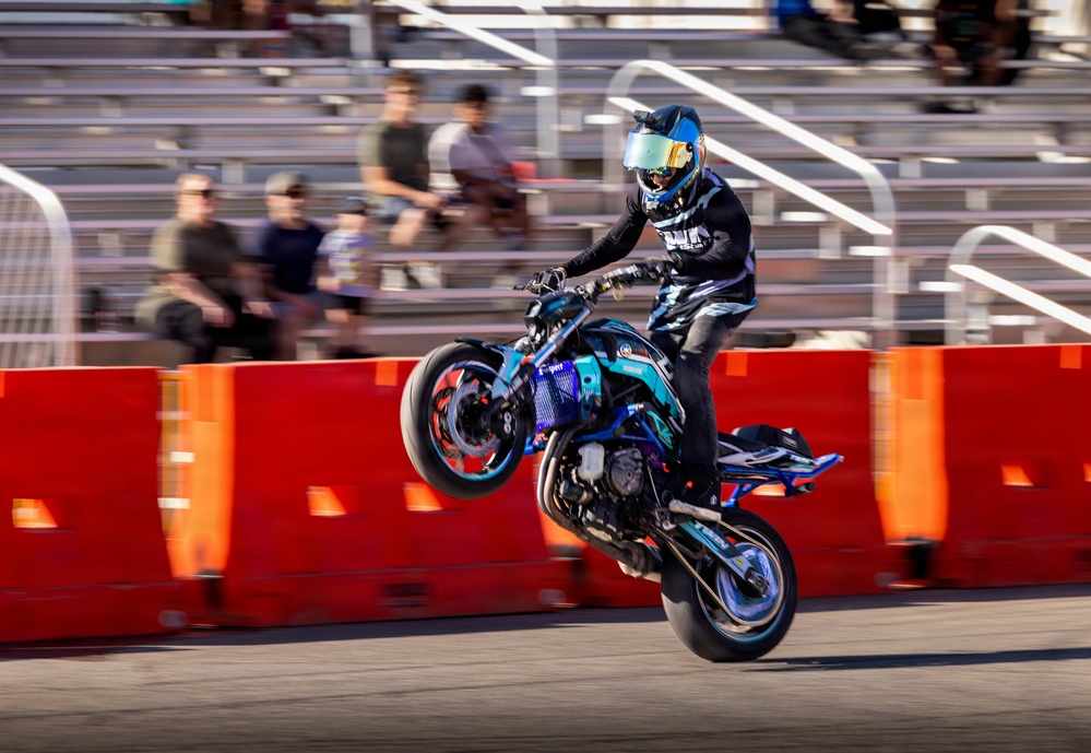 Marine Corps Community Services Hosts Stunt Show at MCAS Yuma