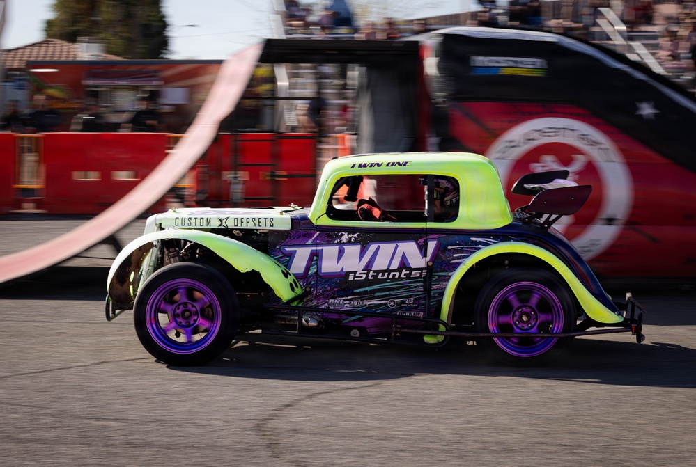 Marine Corps Community Services Hosts Stunt Show at MCAS Yuma