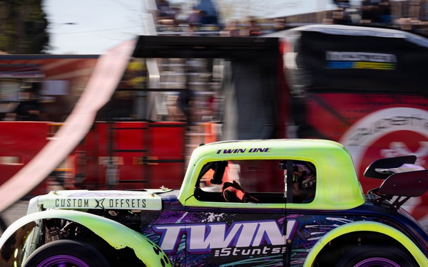 Marine Corps Community Services Hosts Stunt Show at MCAS Yuma