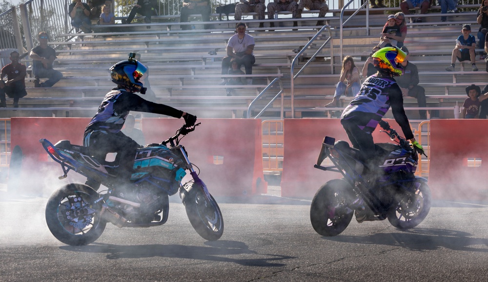 Marine Corps Community Services Hosts Stunt Show at MCAS Yuma