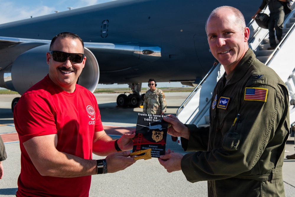 Travis welcomes 22nd KC-46
