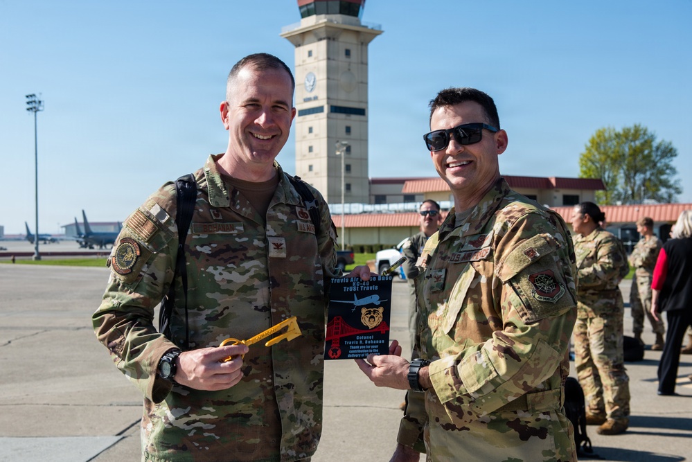 Travis welcomes 22nd KC-46
