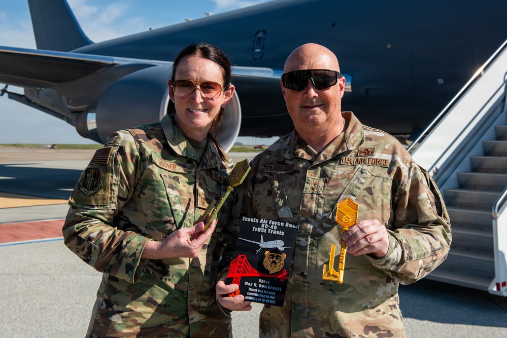 Travis welcomes 22nd KC-46