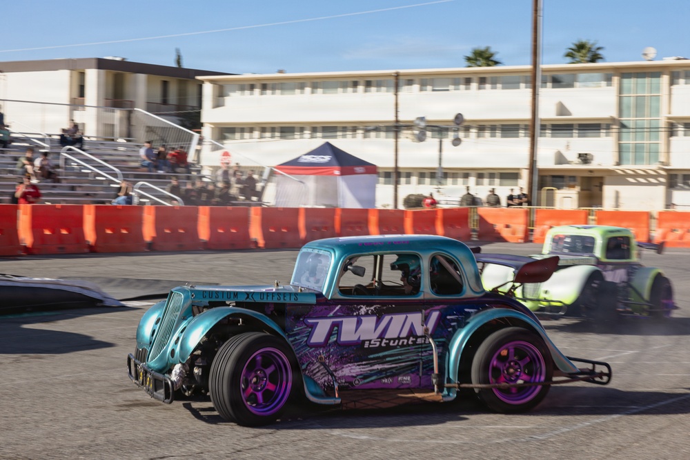 Marine Corps Community Services Hosts Stunt Show at MCAS Yuma