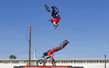 Marine Corps Community Services Hosts Stunt Show at MCAS Yuma