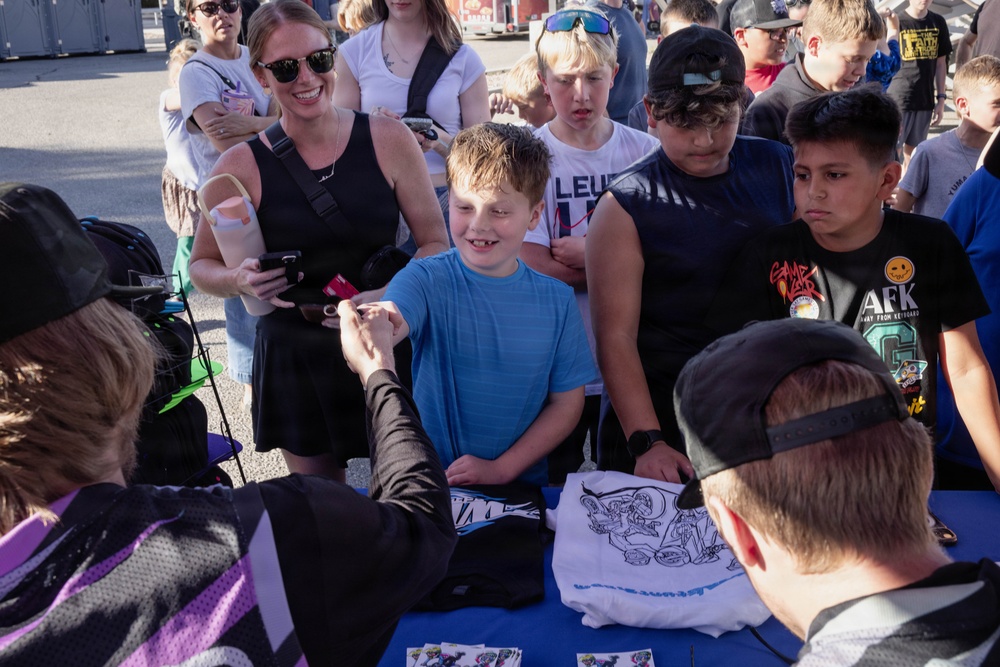 Marine Corps Community Services Hosts Stunt Show at MCAS Yuma