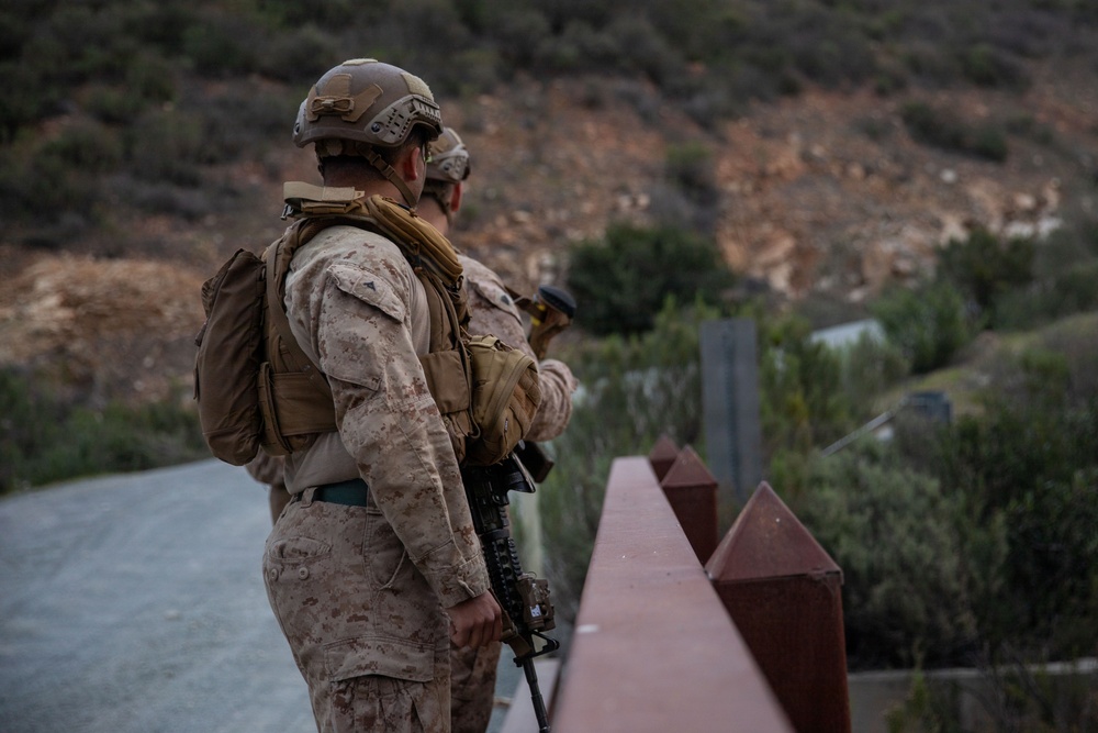 2nd Battalion, 2nd Marines work with Border Patrol