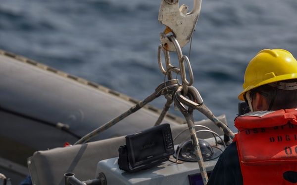 Spruance conducts routine operations