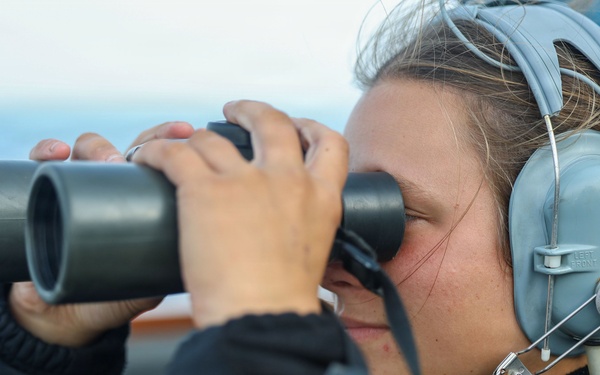 Spruance Conducts Routine Operations