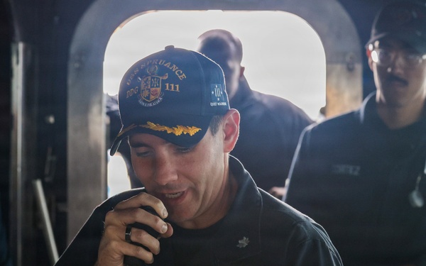 Spruance Conducts Routine Operations