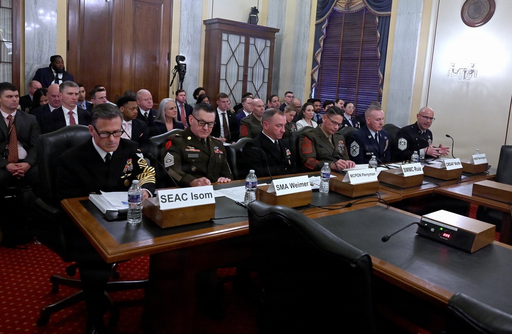 CMSAF / CMSSF SASC-P Hearing