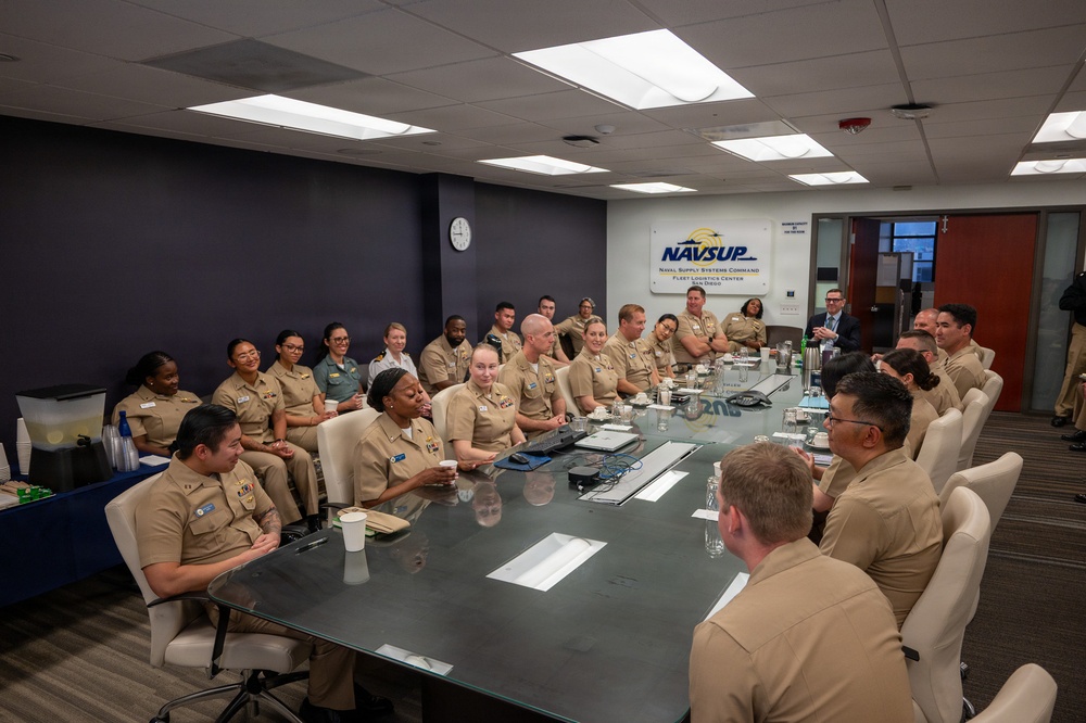 NAVSUP FLC San Diego Welcomes NAVSUP SUP01