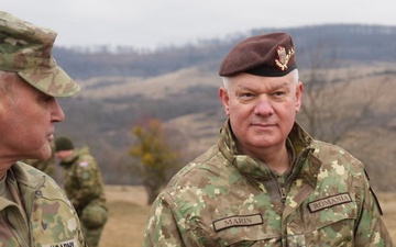 V Corps commander visits Romania to deepen strategic partnership