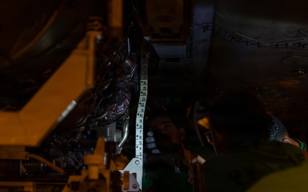 Abraham Lincoln Conducts Routine Aircraft Maintenance