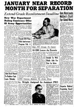 This Month in Fort McCoy History — February