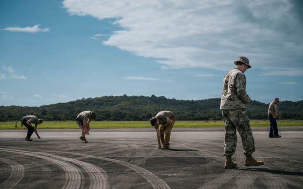 346th AEW conducts FOD walk
