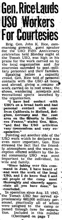 This Month in Fort McCoy History — February