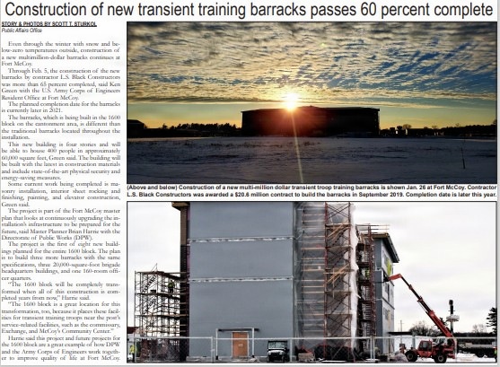 This Month in Fort McCoy History — February