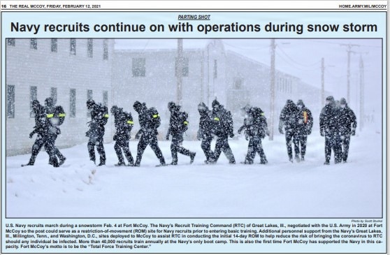 This Month in Fort McCoy History — February