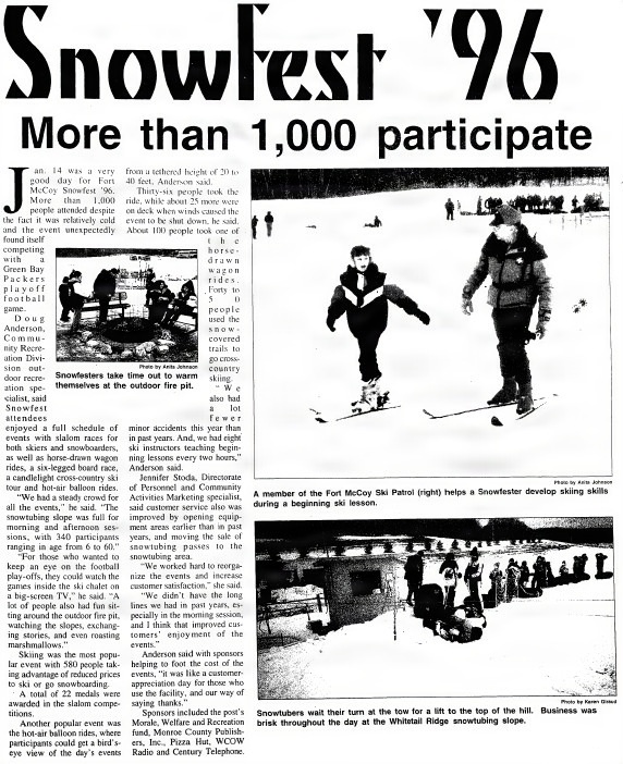 This Month in Fort McCoy History — February