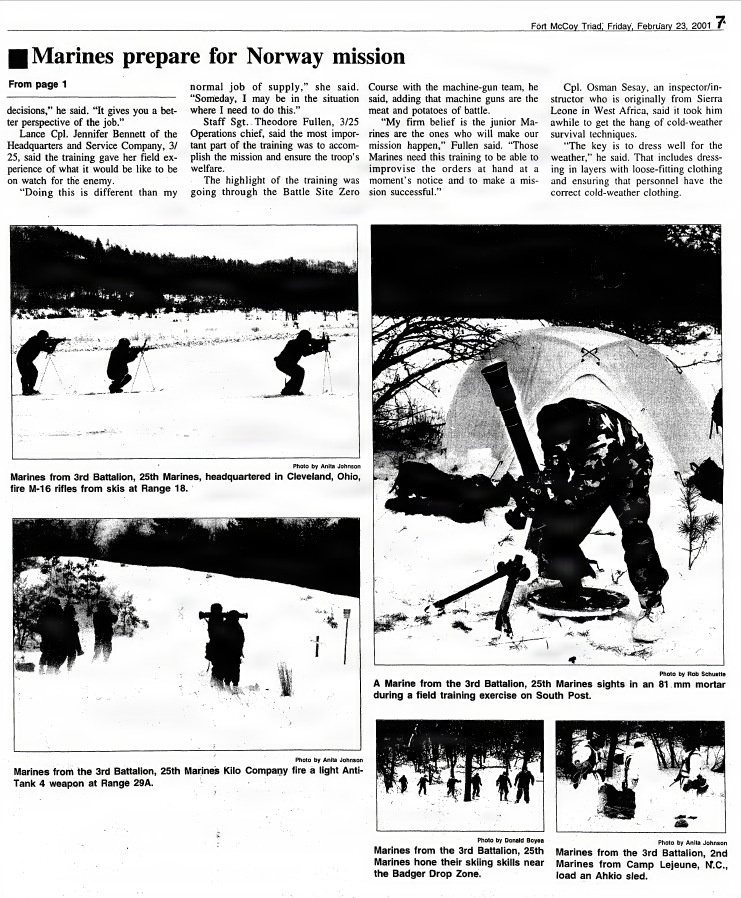 This Month in Fort McCoy History — February