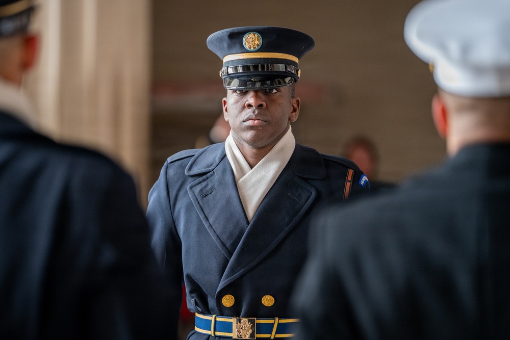 Armed Forces Full Honors Wreath Ceremony honoring President Abraham Lincoln