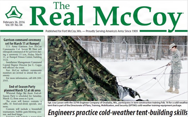 This Month in Fort McCoy History — February