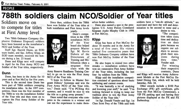 This Month in Fort McCoy History — February