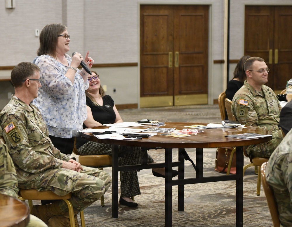 3rd ID Soldiers and spouses gather for garrison led Community Information Exchange