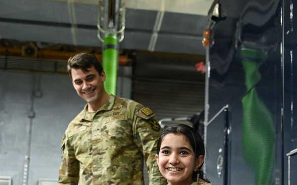 Patrick Henry K-8 School visit JBA for base tour