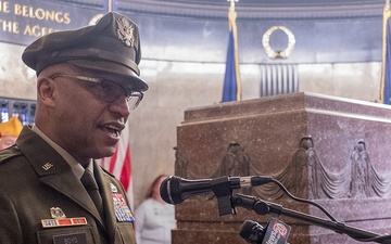 Illinois National Guard Honors Former Guardsman Abe Lincoln