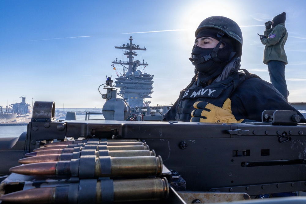 Daily Operations Aboard USS George H.W. Bush (CVN 77)