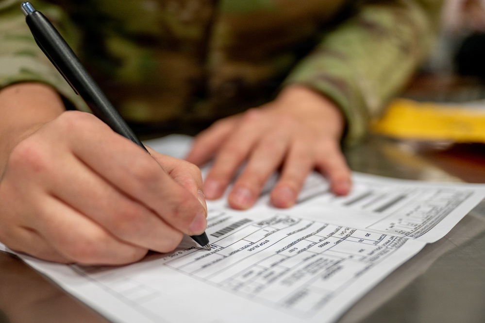 Behind the scenes: LRS Airmen keep the mission moving