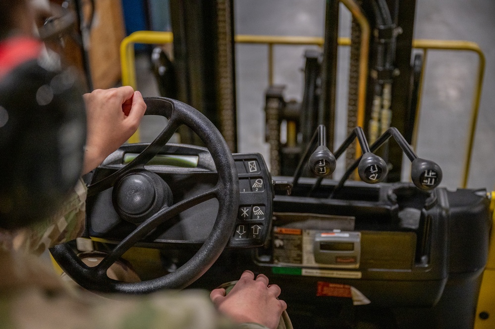 Behind the scenes: LRS Airmen keep the mission moving