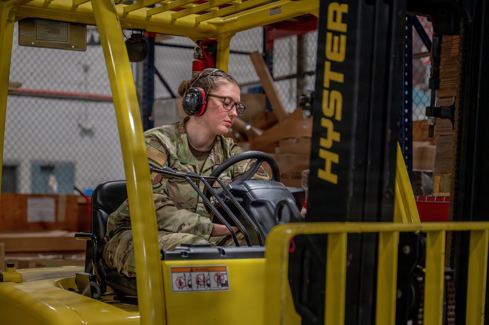 Behind the scenes: LRS Airmen keep the mission moving
