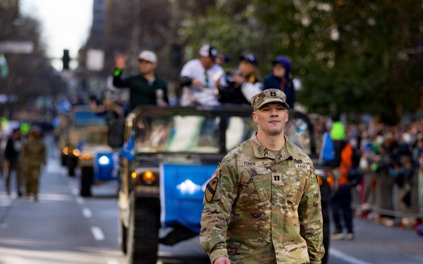 I Corps Supports Seahawks Superbowl Parade