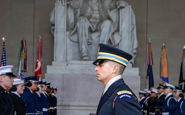 Wreath Laying at Lincoln Memorial