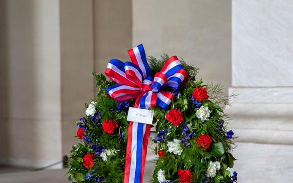 Wreath Laying at Lincoln Memorial