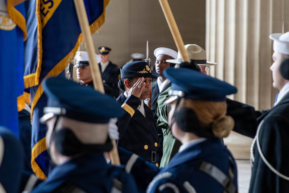 Wreath Laying at Lincoln Memorial