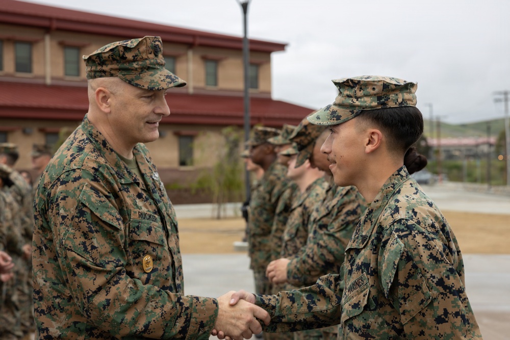 I MEF Deputy Commanding General Recognizes Marines for Performance in 250th Amphibious Capabilities Demonstration
