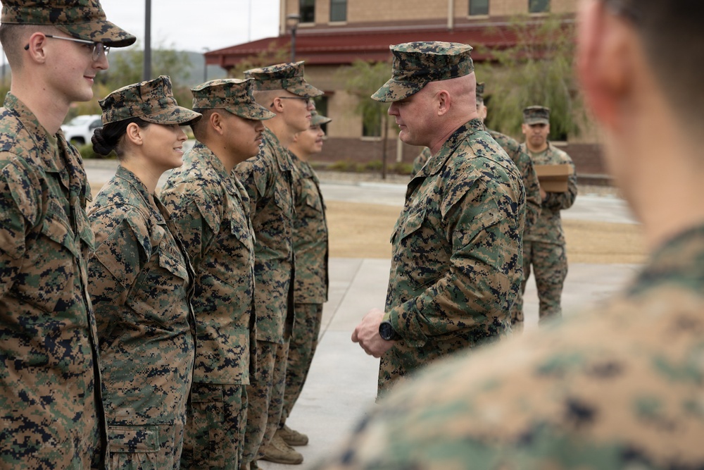 I MEF Deputy Commanding General Recognizes Marines for Performance in 250th Amphibious Capabilities Demonstration