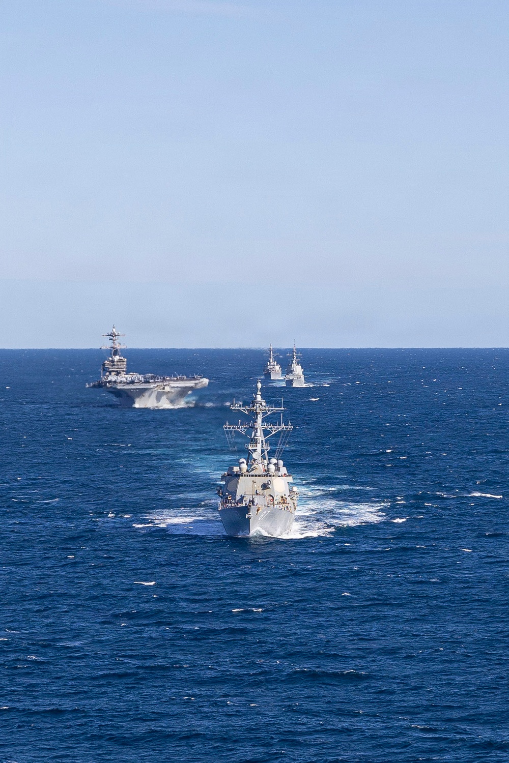 Daily Operations Aboard USS George H.W. Bush (CVN 77)